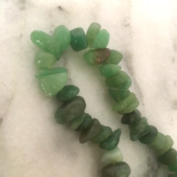 Jade stone stretch bracelet - Picture 4 of 4